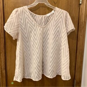 Dainty open back top by Potter's Pot, Large